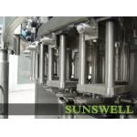 PET Bottle Soft Drink Carbonated Filling Machine , Rotary Washing Filling Capping for sale
