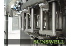 China Monoblock Carbonated Filling Machine Energy Drinks Kvass Rinsing Filling Capping supplier