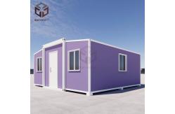 China Customized Folding Expandable Container House with Terrace supplier