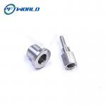 Purple Stainless Steel CNC Titanium Machining For Wire Cutting for sale