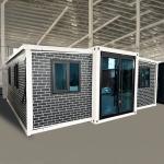 Steel Frame Expandable Container House Fireproof Mobile Expandable Prefab House for sale