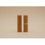 Natural Bamboo Lip Balm Tubes , Bamboo Lipstick Tubes For Personal Care for sale