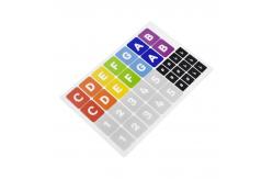 China Reusable Removable Piano Keyboard Label Stickers Printable supplier