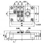 IGBT Power Module 1D500A-030 Building block transistors  FUJITSU IGBT Power Module for sale