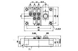 China IGBT Power Module 1D500A-030 Building block transistors  FUJITSU IGBT Power Module supplier