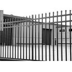 Spear Top Steel Tubular Fencing Security School Anti Aging for sale