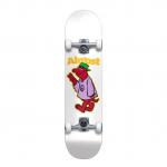 Almost Skateboards Peace Out White Mini Complete Skateboard First Push for sale