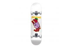 China Almost Skateboards Peace Out White Mini Complete Skateboard First Push supplier