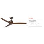 Wood Remote Control Ceiling Fan Light 110V - 240V 70W Living Room Chandelier Fan for sale