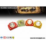 Light Weight PC Meterial Kl2.6lm Led Mining Headlamp 6000lux With Oled Screen for sale