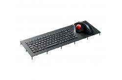 China IP65 EMC Keyboard IEC60945 Marine Keyboard USB 2.0 Interface With Trackball supplier