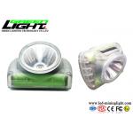 Fire Resistant Cordless Cap Lamp Anti Explosive 15000lux Transparent PC