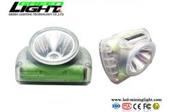 China Fire Resistant Cordless Cap Lamp Anti Explosive 15000lux Transparent PC supplier