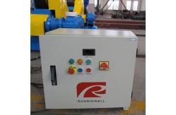China Tank Tower 250T Welding Turning Rolls Rubber Wheel Heavy Duty supplier