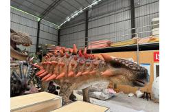 China Animated Realistic Animatronic Dinosaur Ankylosaurus Dinosaurs supplier