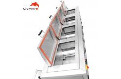 China 2mm Heating Ultrasonic Parts Cleaner 99L Four Tanks FCC For Automative supplier