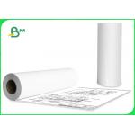 Large Format 75gsm Plotter Paper For Architect Drawings 36'' 48'' x 150' for sale