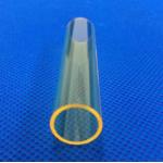 Cerium Doped Fused Quartz Glass Tube For UV Blocking And Protection