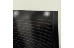 China Black Solar Panel Flat BIPV Roof Tiles Double Glass 120W Sustainable Material supplier