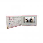1GB Memory LCD Video Business Cards 7inch 148×210mm thinkness for sale