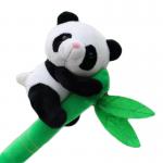 20CM Holding Bamboo Panda Festival Plush Toy Gift Holiday Gift Travel Memorial for sale