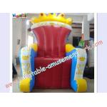 Colorful Advertising Inflatable , 2.8m Outdoor For King Throne Chair for sale