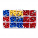 Multicolor Portable Non Insulated Terminals Fork For Industrial 280pcs for sale