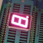 14.2mm (0.56) Single Digit 7 Segment Ultra Bright Pink LED Display Common Anode for Digital Indicator for sale