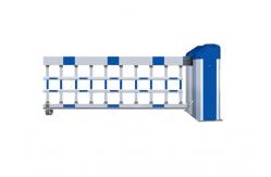China 6m Boom length Parking Management Airborne Drop Arm Gate 250W power supplier
