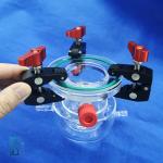 Custom High Temperature Corrosion Resistant Transparent Quartz Reactor for sale