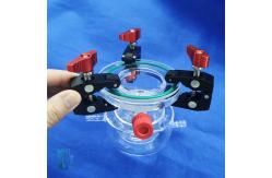 China Custom High Temperature Corrosion Resistant Transparent Quartz Reactor supplier