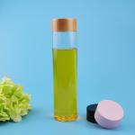 350ml 500ml PET 47mm Slim Cylinder Juice Jar Plastic for sale