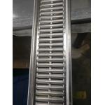 3004 Material 1.5mm Thickness Radiator Header Plate Two Rows for sale