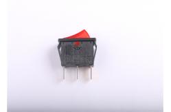 China 3 Way Illuminated Rocker Switch Heat Resistant With Silver Contact Points Inside supplier