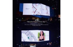 China P6 Curved Surface LED Display LED Scrolling Display Energy-Saving Flexible Film Group supplier