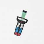 Customized Push Button Membrane Switch LED Lighted IP67 Water Resistant
