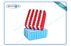 China 100% Biodegradable PP Spunbond Non woven Fabric Red And Black In Roll supplier