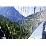 Customized Stairway Wire Rope Mesh 3.0 Mm 80*80 Mm for sale
