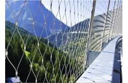 China Anti Alkali Architectural Wire Mesh 1.2 Mm Diameter supplier
