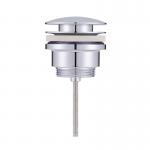Unslotted Bathroom Sink Drain Click Clack Chrome Bathroom Sink Pop Up Drain for sale