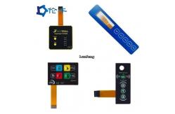China Glossy Pet Industrial Membrane Switch Flex Tail For Control System supplier