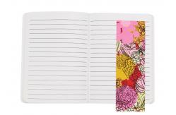 China Stripe Custom Printed Notebooks , Personalised Writing Journal Bookmark Bow Found supplier