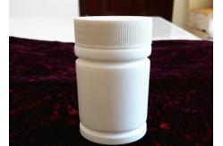 China 63 Capsules 70 Ml Plastic Tablet Bottles / White Plastic Bottle Tamper Proof Cap supplier
