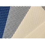White Food Drying Polyester Mesh Belt Plain Weave 10mm Hole for sale