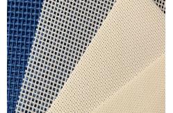 China White Food Drying Polyester Mesh Belt Plain Weave 10mm Hole supplier