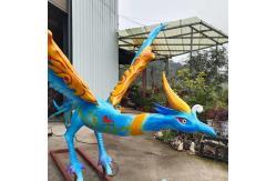 China Life Size Animatronics Electronic Handcrafted  Chinese Mythical Creatures Luan Niao supplier