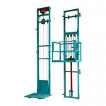 1000kg Capacity Cargo Freight Lift Warehouse Factory Use Guide Rail Cargo Lift for sale