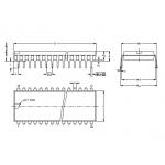 Integrated Circuit Chip 5 V, 3.3 V and 2.5 V UART with 16-byte FIFOs  SC16C550BIB4  SOP for sale