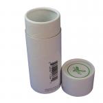 Recyclable And Stylish Paper Tube Gift Box Hot Stamping With Stickers Custom Logo for sale