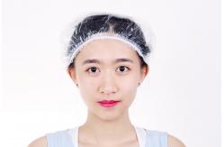 China Disposable PE Shower Cap supplier
